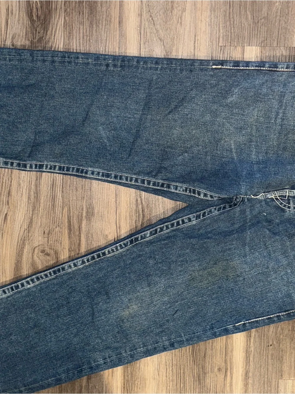 True Religion Billy Super T Jeans Men’s 34 Made USA Straight Leg Medium‎ Wash